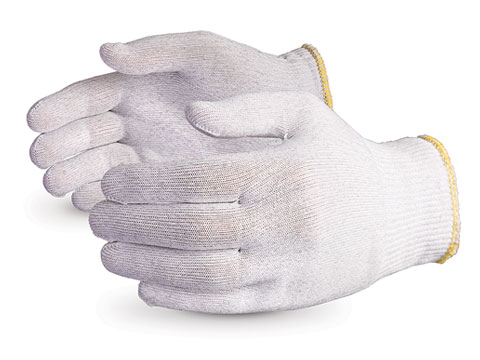 GLOVE ANTI STATIC NYLONFILAMENT KNITTED - Nylon